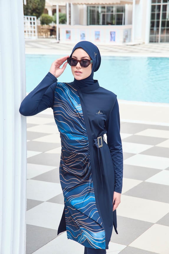 Ganzkörper Badeanzug Hijabi Swimwear von Hasema Pina