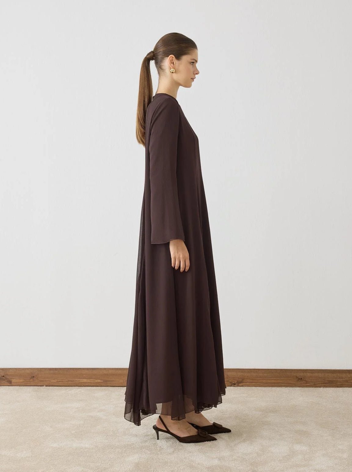 Aura Chiffon Kleid - Image Stores