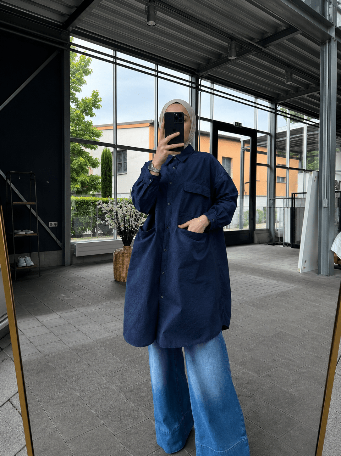 Bluse Venezia mit Tasche - Image Stores