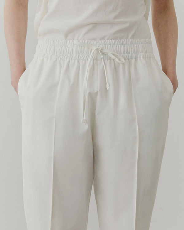 Klassische Cotton-Hose in Weiß