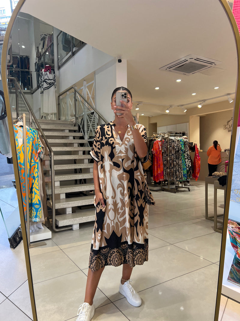 Kleid mit Muster