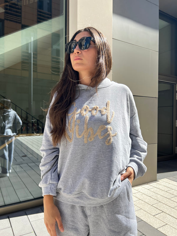 Oversize Hoodie Kombi-Teil