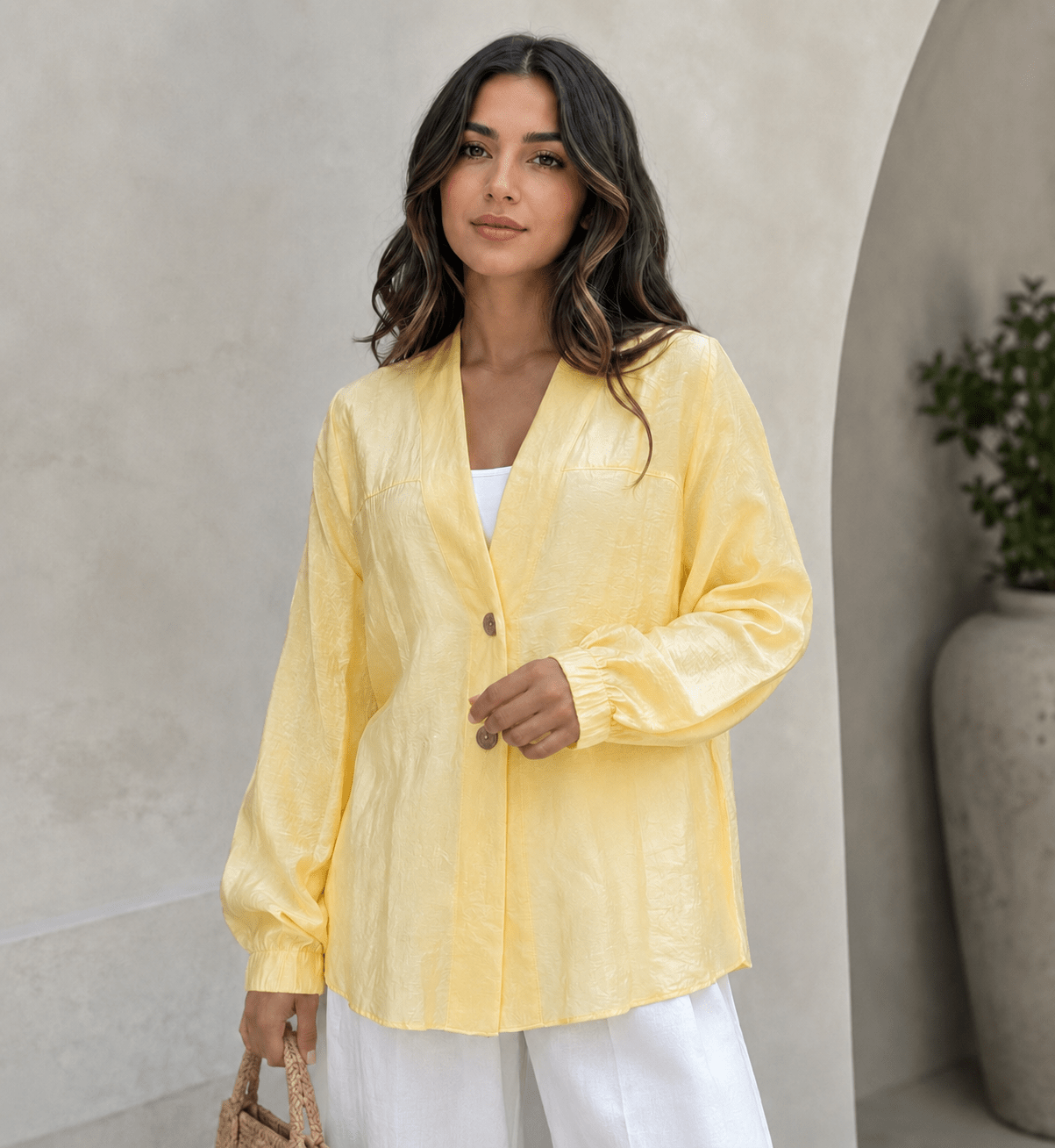 Jacke aus Tencel Almarwah - Image Stores