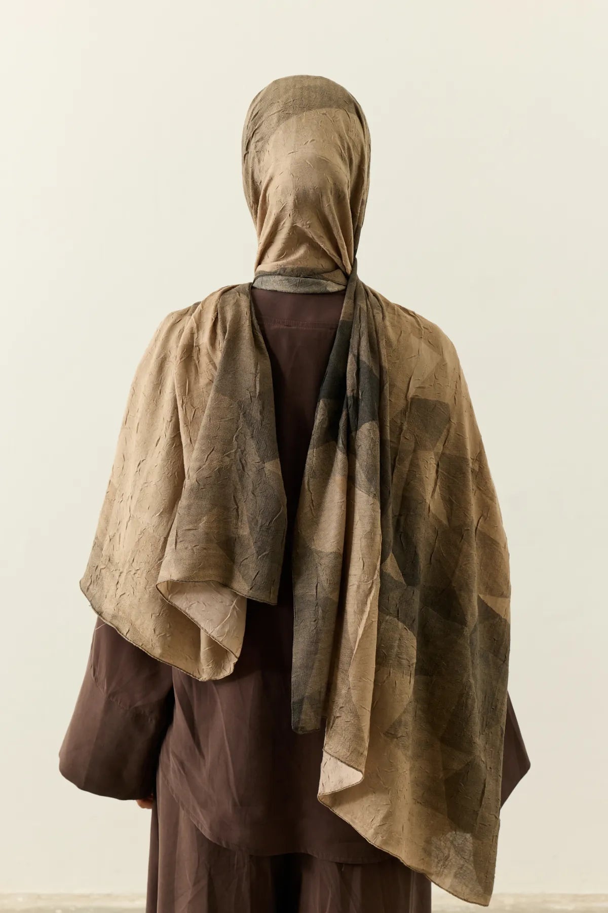 Kristal Degrade Baumwolle Schal - Image Stores
