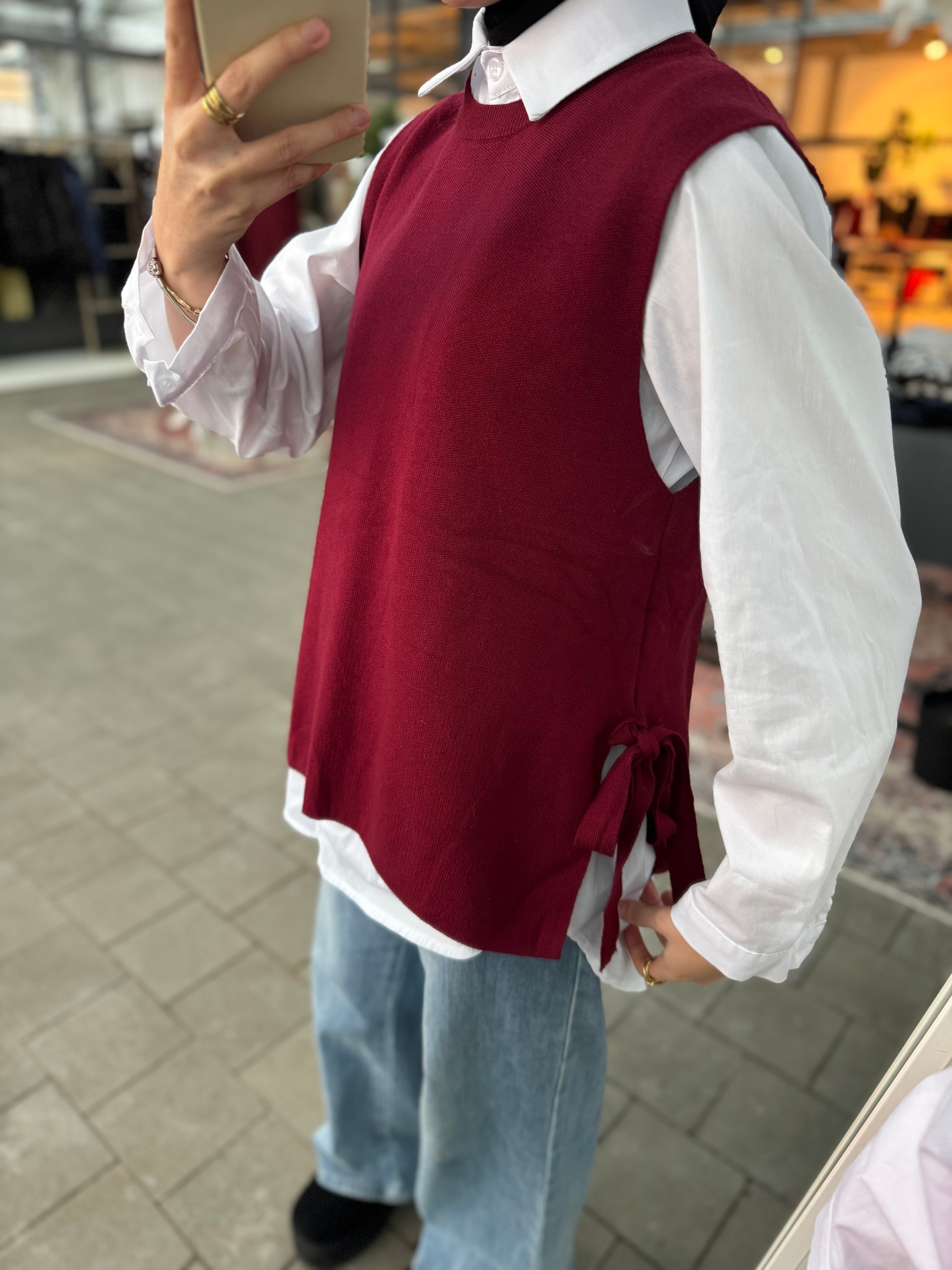 Pullunder mit Bindedetail - Image Stores