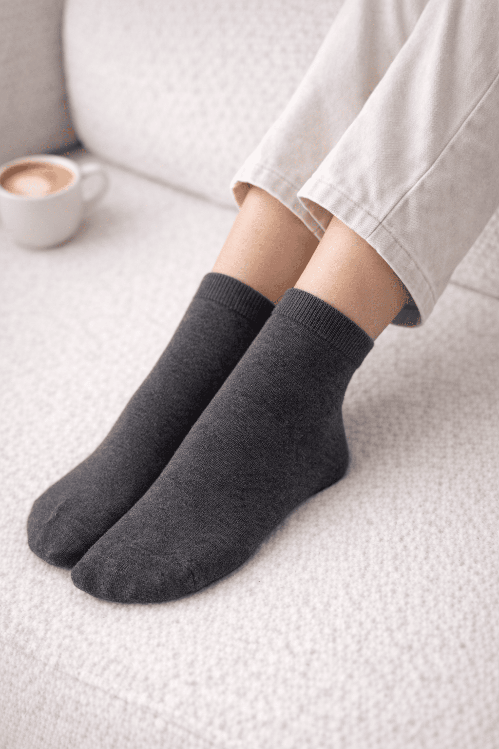 Wollsocken Einfarbig - Image Stores