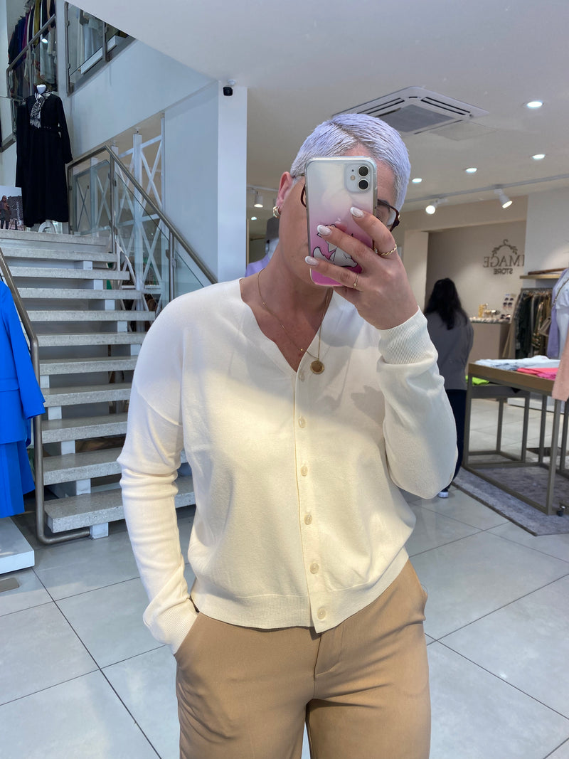 Feinstrick Cardigan