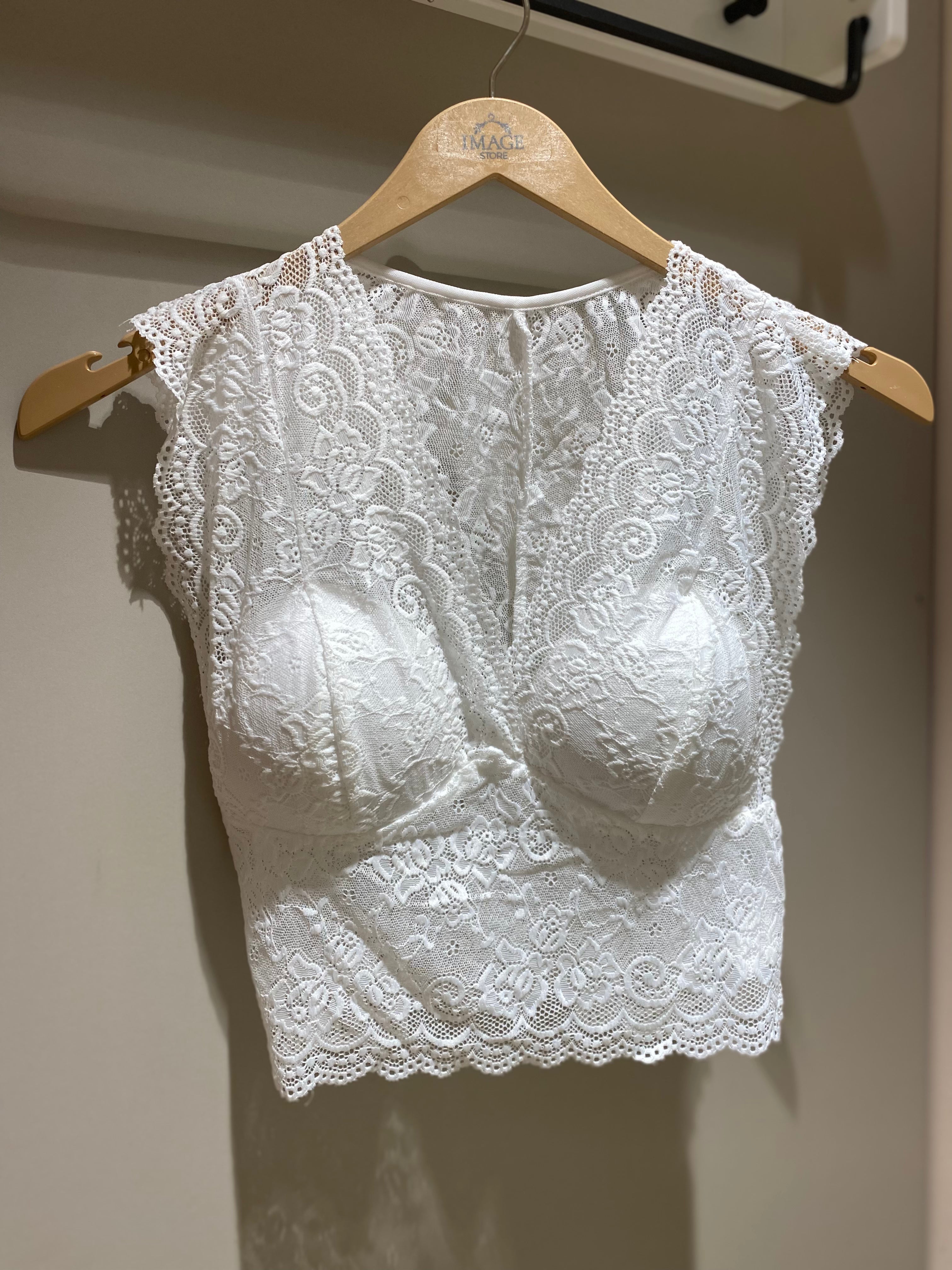 Langgeschnittenes Bustier-Top